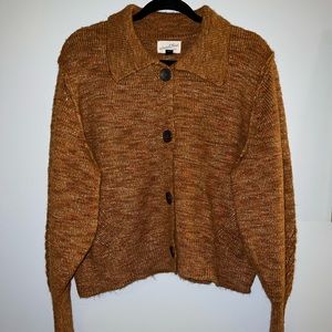 Target button down collared sweater!